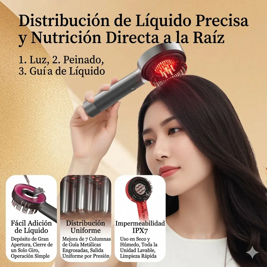Peine VibroRelax con Aromaterapia