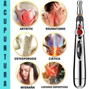 LAPIZ DE ACUPUNTURA ANTIDOLOR – TERAPIA EN CASA - RELAJACIÓN INSTANTANEA SIN MEDICINAS.
