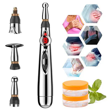 LAPIZ DE ACUPUNTURA ANTIDOLOR – TERAPIA EN CASA - RELAJACIÓN INSTANTANEA SIN MEDICINAS.