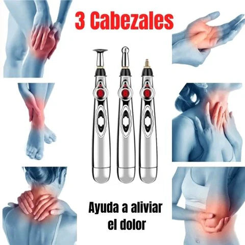 LAPIZ DE ACUPUNTURA ANTIDOLOR – TERAPIA EN CASA - RELAJACIÓN INSTANTANEA SIN MEDICINAS.