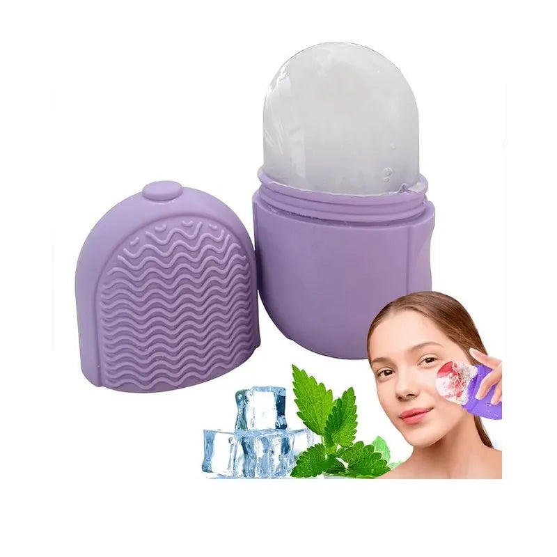 Masajeador Facial NOVASKIN® | Tu aliado para un rostro radiante ✨ + Rodillo de hielo facial de REGALO!