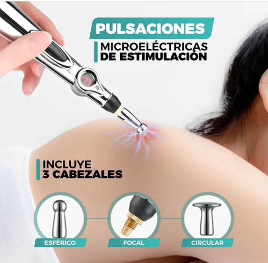 LAPIZ DE ACUPUNTURA ANTIDOLOR – TERAPIA EN CASA - RELAJACIÓN INSTANTANEA SIN MEDICINAS.