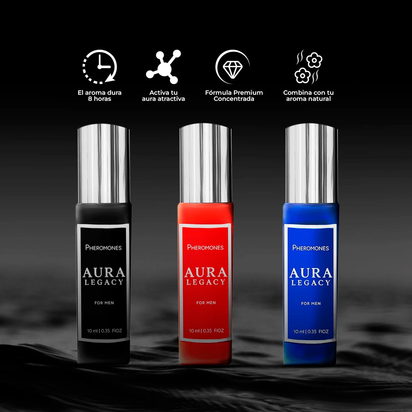 Aura Legacy – Perfume con Feromonas de Atracción y Seducción
