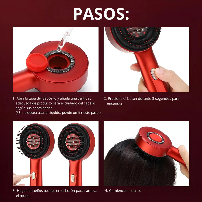 Peine VibroRelax con Aromaterapia