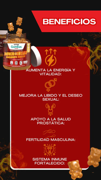 Maca Negra y Huanarpo Macho = POTENCIADOR SEXUAL