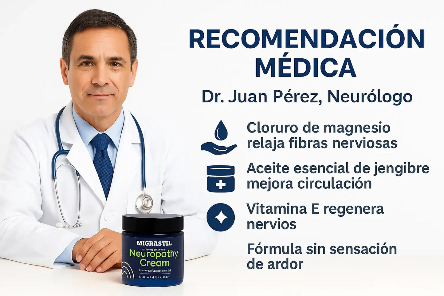 Neuropathy Cream – Alivio Rápido para el Dolor Nervioso