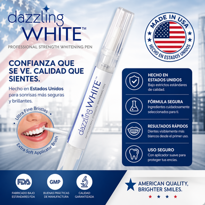 Dazzling White- Blanqueador dental instantáneo