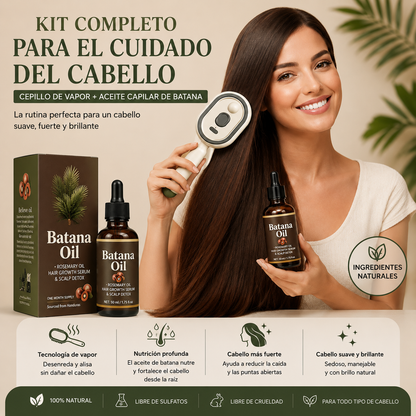 Cepillo anti-nudos y anti-frizz