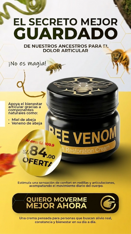 BEE VENOM RESTAURATION CREAM