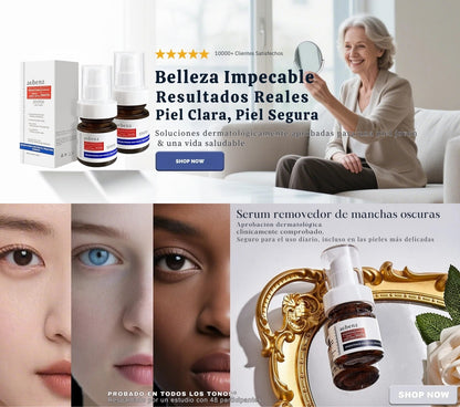 Serum Facial con Vitamina C | Elimina Melasma, Aclara Pecas y Manchas Oscuras al Instante